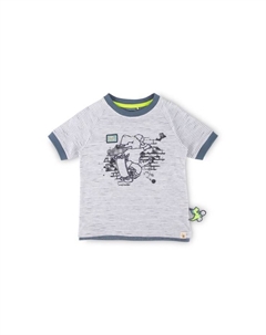 Футболка спортивная динозавр для детей, мультиколор Sigikid