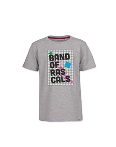 Футболка школьный блок, серый Band of rascals