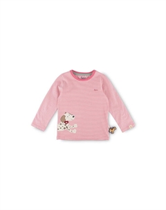 Футболка с длинными рукавами смешная собака для детей, мультиколор Sigikid