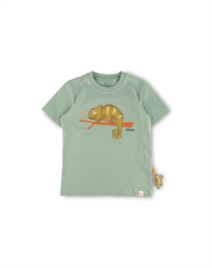 Футболка добро пожаловать в джунгли для детей, зеленый Sigikid