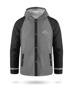 Детская куртка-дождевик teelin, серый Normani