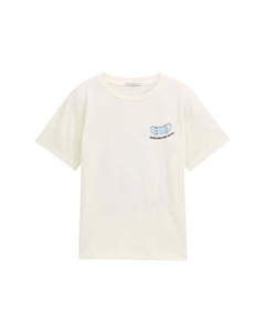 Футболка хлопковая детская, белый Tom tailor