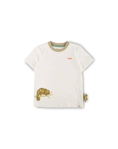 Футболка добро пожаловать в джунгли для детей, белый Sigikid