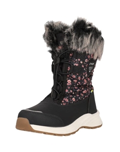 Зимние ботинки Wesend с удобной отделкой из искусственного меха и всепогодным профилем, цвет 1016 phantom Zigzag