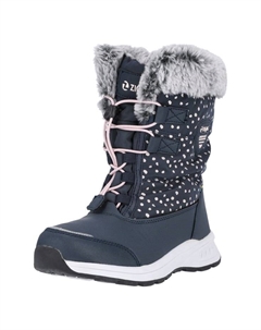 Зимние ботинки Wesend с удобной отделкой из искусственного меха и всепогодным профилем, синий Zigzag