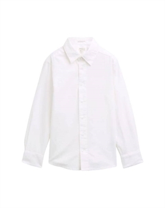 Хлопковая рубашка для детей, белый Tom tailor