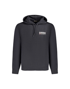 Черный хлопковый мужской свитер Napapijri