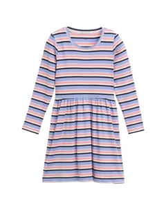 Платье-Рубашка с эластичным поясом для детей, мультиколор Tom tailor