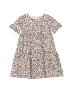 Платье-Рубашка из хлопка длиной до колена для детей, белый Jette