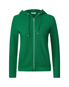 Толстовка с разрезным карманом-кенгуру, зеленый Cecil