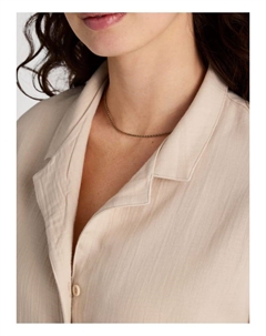 Рубашка с короткими рукавами и застежкой на пуговицы любимое солнце, бежевый Calida