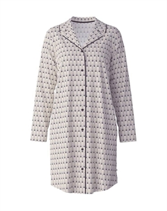 Воротник-Лацкан ночной рубашки, бежевый Calida