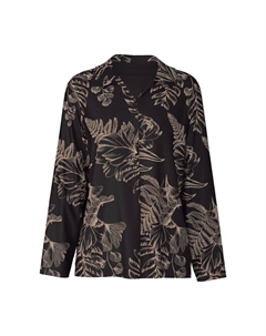 Рубашка с длинными рукавами из тенселя модала и шелка., черный Calida