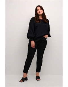 Блузка, глубокий черный Kaffe curve