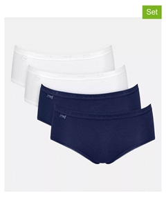 Трусы, белый/темно-синий Sloggi