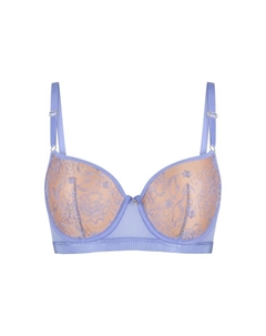 Бюстгальтер на косточках, голубой Lingadore