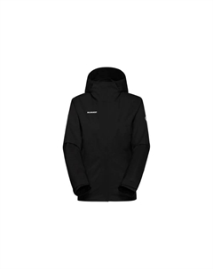 Куртка-Дождевик "alto hs hooded" капюшон водонепроницаемый, черный Mammut®