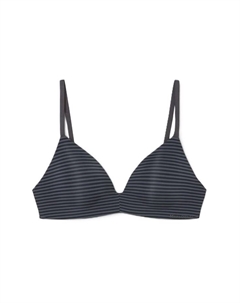 Бюстгальтер с беспроводной связью Second Skin, серый Marc o'polo