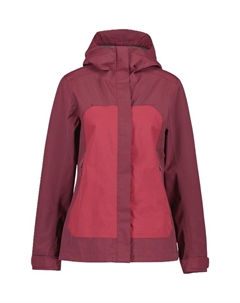 Куртка-Дождевик с капюшоном и воротником-стойкой, красный Didriksons