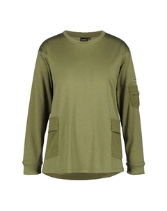 Толстовка "Ятинь" с клапанами на карманах., зеленый Icepeak