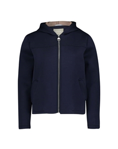 Куртка переходная с капюшоном, синий Amber & june