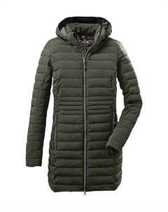 Функциональная куртка с капюшоном и воротником-стойкой., зеленый Killtec