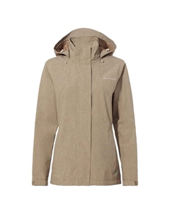 Куртка-Дождевик "Роземур" с убирающимся капюшоном, цвет oat Vaude