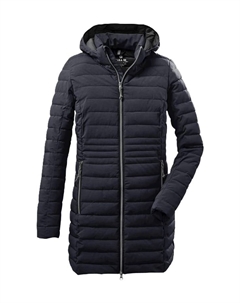 Функциональная куртка с капюшоном и воротником-стойкой., синий Killtec