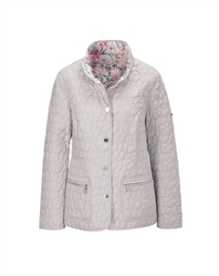 Короткий размер: утепленная двусторонняя куртка с набивным рисунком, мультиколор Goldner