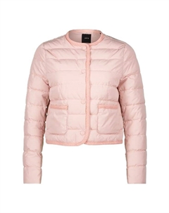 Стеганая куртка с застежкой-кнопкой, оранжевый Zero