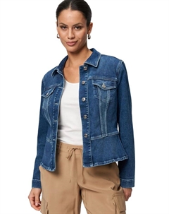 Джинсовая куртка с нагрудными карманами, синий Zero