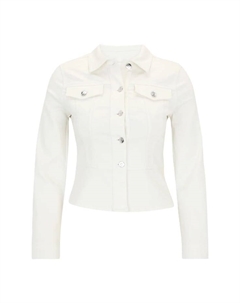 Джинсовая куртка блузка воротник, синий Zero