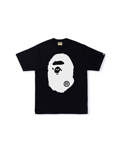 Футболка BAPE Bicolor Big Ape Head SS22, розовый A bathing ape®