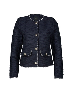 Куртка с клапанами на карманах, синий Zero