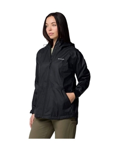 Куртка-Дождевик "inner limits iii" капюшон водонепроницаемый, черный Columbia