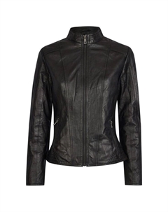 Кожаная куртка булады-121, черный Bugatti