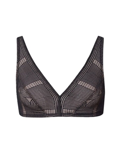 Марта бюстгальтер-бралетт узкие бретели, черный Hanro