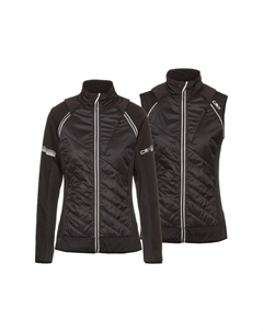 Куртка из софтшелла водонепроницаемая застежка-молния карман на молнии карманы интегрированные гетры primaloft, серый Cmp