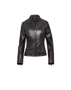 Кожаная куртка булады-147, черный Bugatti