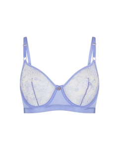 Бюстгальтер на косточках, голубой Lingadore