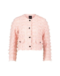 Коробка куртка потертая, розовый Zero