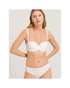 Бюстгальтер Allure с чашечками бандо, белый Hanro