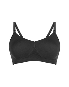 Бесшовный бюстгальтер для кормления из микрофибры, черный Anita