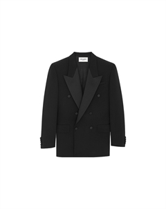 Деловой костюм женский черный Saint laurent