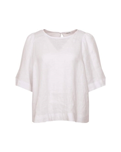 Рубашка блузка черная роза, белый Seidensticker