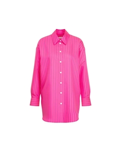 Длинная блузка черная роза, розовый Seidensticker