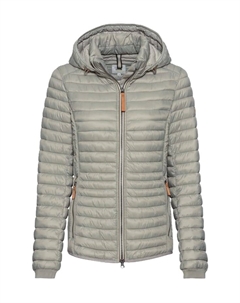 Стеганая куртка капюшон, цвет 36 sage Camel active