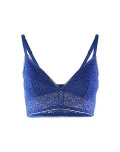 Бюстгальтер-Бюстгальтер модный с подкладкой из кружева, синий Dim