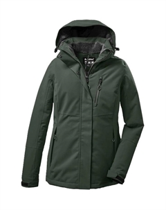 Функциональная куртка с дышащим капюшоном, зеленый Killtec