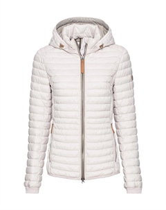 Стеганая куртка капюшон, цвет 66 pearl Camel active